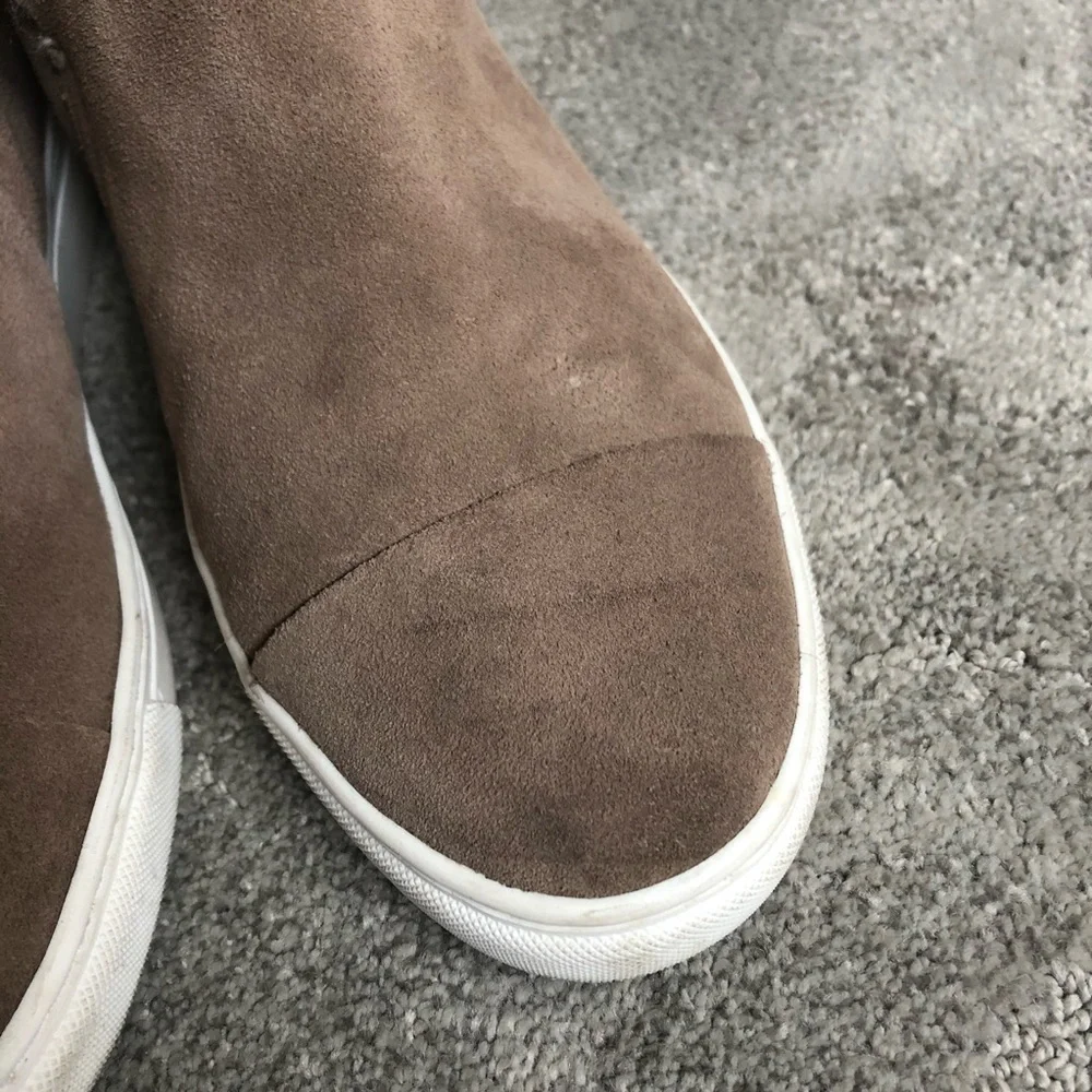 Lucky Brand Faux Fur Lined Lyndyna Mid-Top Sneaker